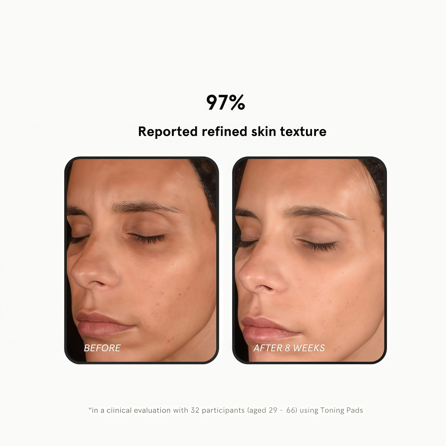 Barefaced Toning Pads (60 Count) - Glycolic Acid Pads for Brighter, Clearer Skin