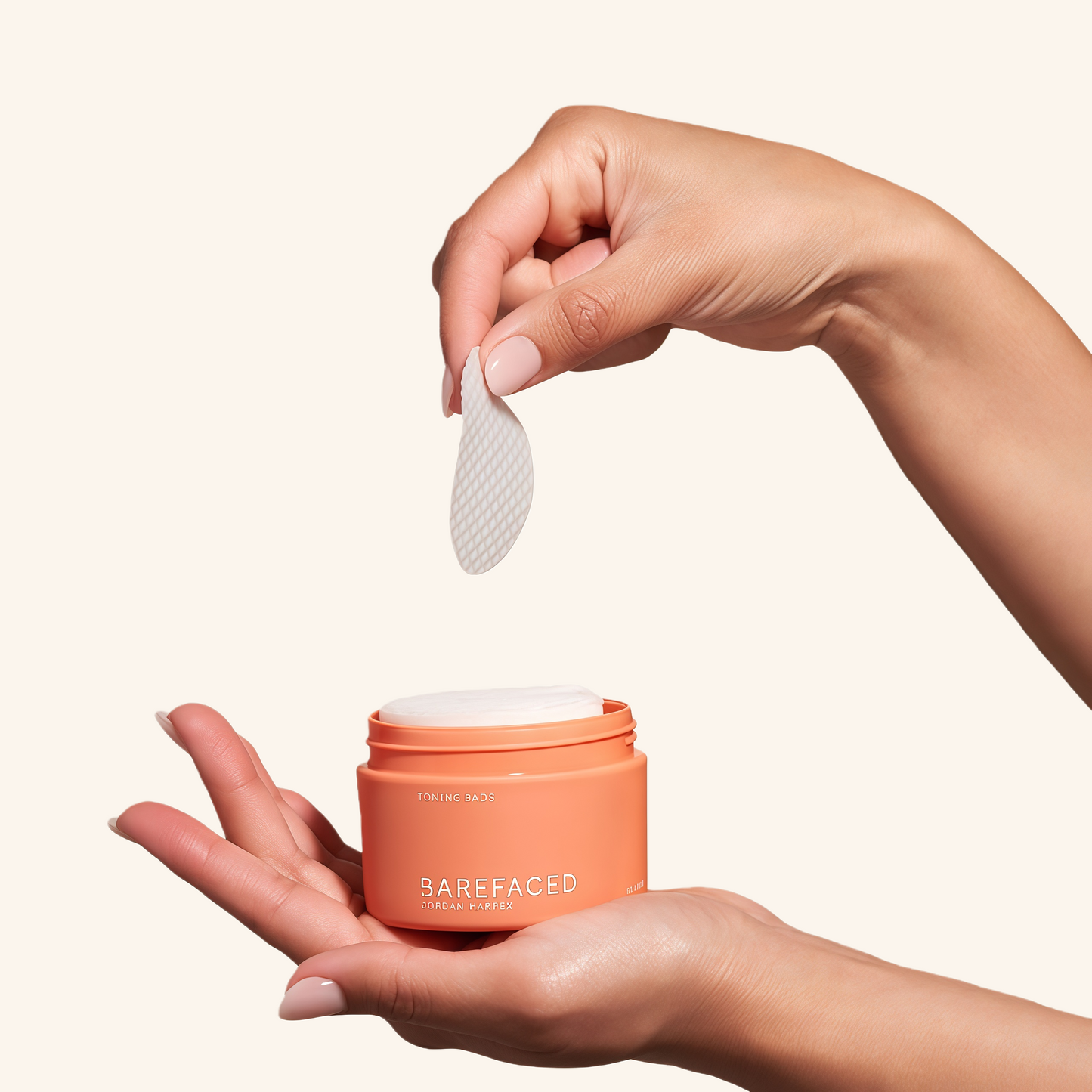 Barefaced Toning Pads (60 Count) - Glycolic Acid Pads for Brighter, Clearer Skin