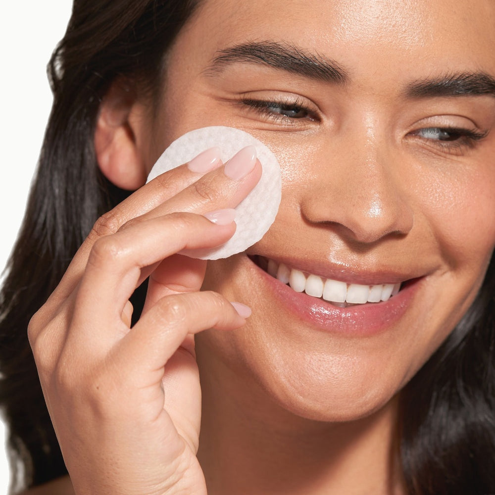 Barefaced Toning Pads (60 Count) - Glycolic Acid Pads for Brighter, Clearer Skin